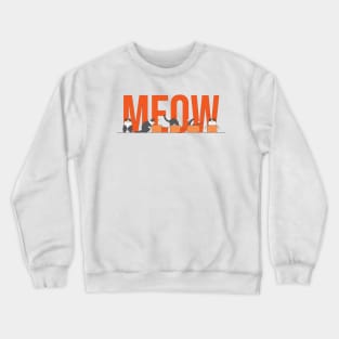 cat desgin Crewneck Sweatshirt